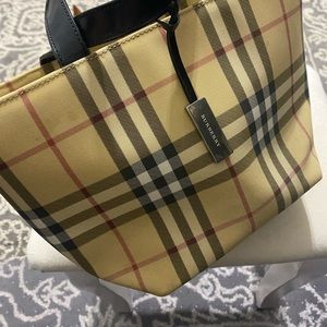 Original Burberry pvc tote